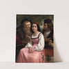 Entre la richesse et l’amour (1869) by William Bouguereau