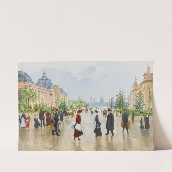 Entre Le Petit Et Le Grand Palais, Avenue Alexandre-III by Jean Béraud