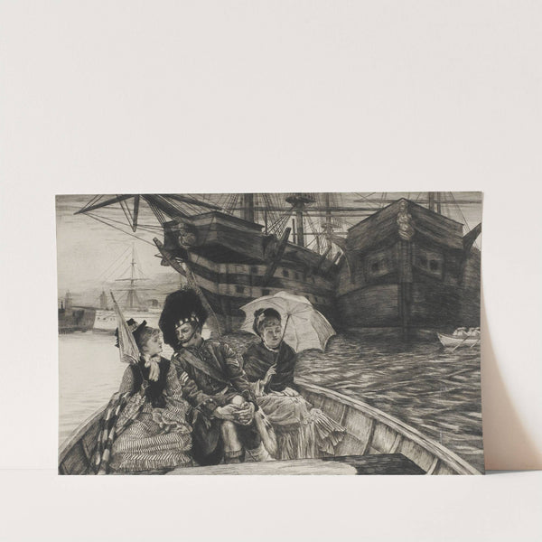 Entre les Deux Mon Coeur Balance (1877) by James Tissot