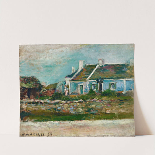 Entrée de cabaret Breton (1896) by Henri Matisse