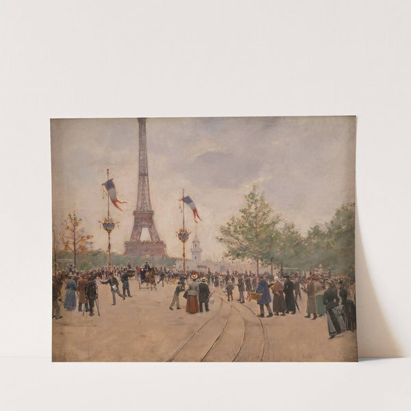 Entrée de l’exposition universelle de 1889 (1889) by Jean Béraud