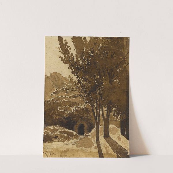 Entrée de souterrain (1852) by Henri-Joseph Harpignies