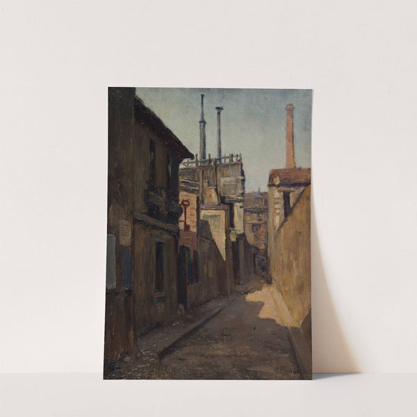 Entrée du passage Moret, rue des Cordelières by Germain Eugène Bonneton