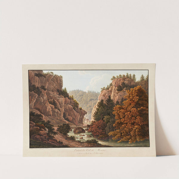 Entrée du Val de Moutier by Peter Birmann