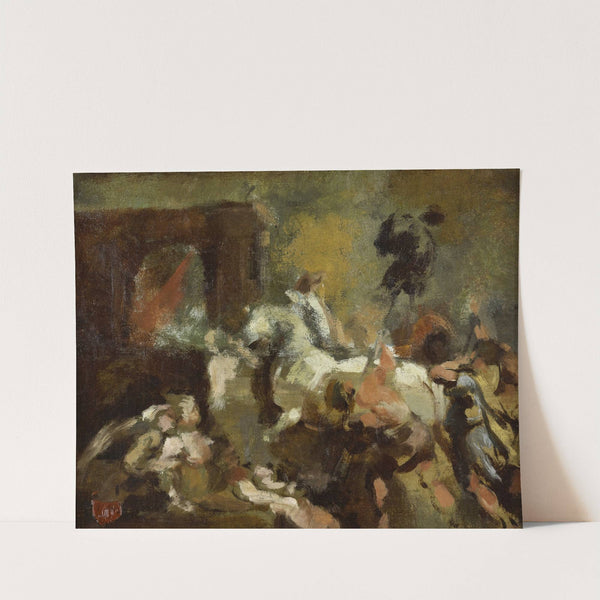 Entrée triomphale d'Henri IV à Paris, d'après Rubens by Jean-Baptiste Carpeaux