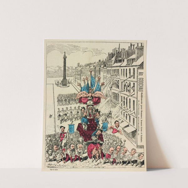 Entrée triomphale du petit Badinguet dans sa bonne ville de Paris (1878) by Zut (Alfred Le Petit)