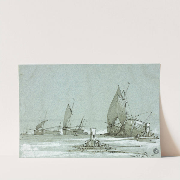 Entretat (1858) by Clarkson Stanfield