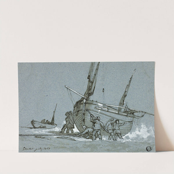 Entretat (1858) by Clarkson Stanfield