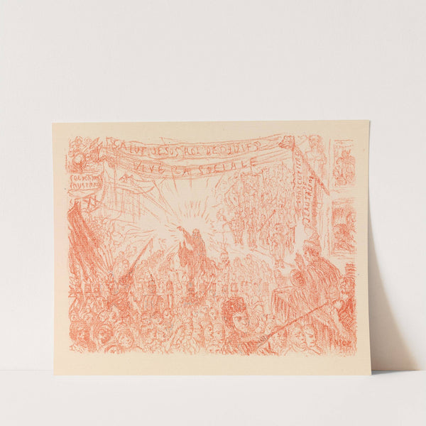 Entry into Jerusalem by James Ensor