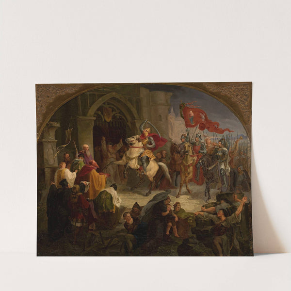 Entry of Bolesław the Brave into Kiev by Wincenty Smokowski