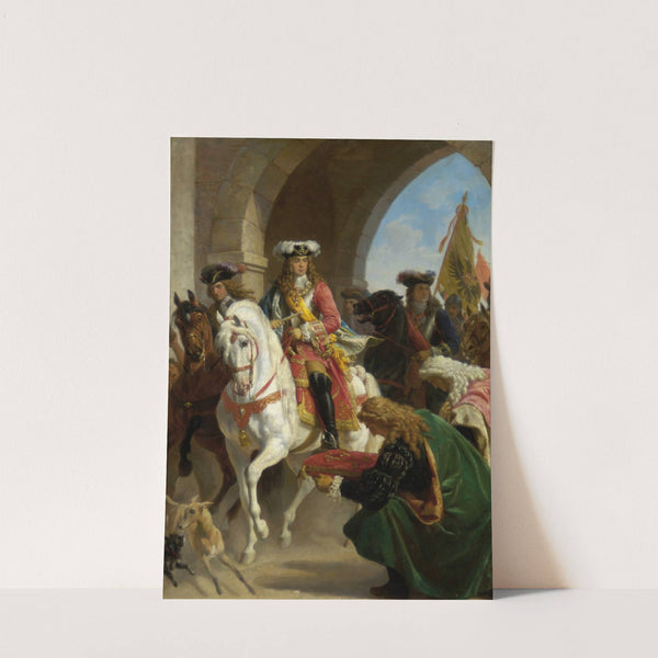 Entry of Charles III. in Madrid in 1710 (around 1865) by Karl von Blaas