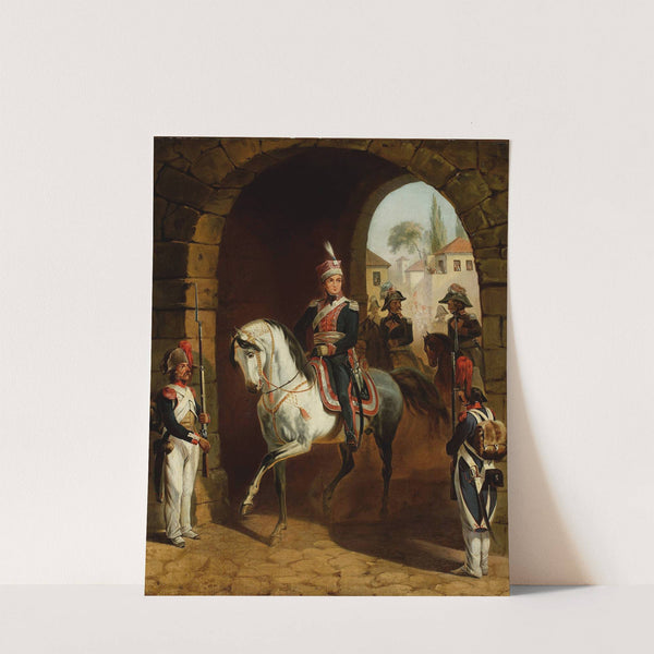 Entry of general Jan Henryk Dąbrowski to Rome by January Suchodolski