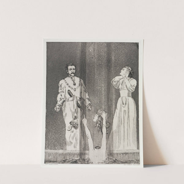 Entsetzen (Zelt, Opus XIV, 2. Teil, Nr. 44) (1915) by Max Klinger