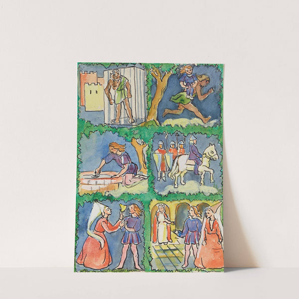 Entwurf 'Der Eisenhans' by Anny Dollschein