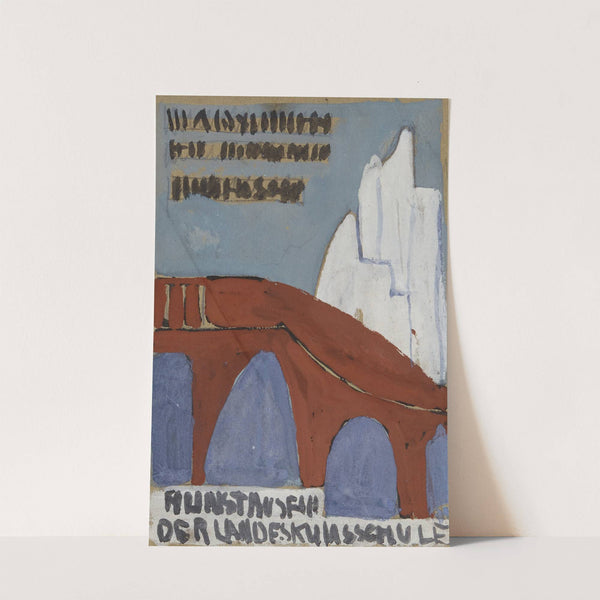 Entwurf Kunstmuseum der Landeskunstschule (before 1920) by Anny Dollschein
