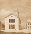 Entwurf zu einer Kirche für die Gemeinde Friedrichsdorf