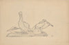 Entwurf zu einer Pelikangruppe (1905)