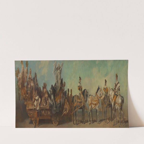 Entwurf zum Festzug 1879 – Der Bergbau (1879) by Hans Makart