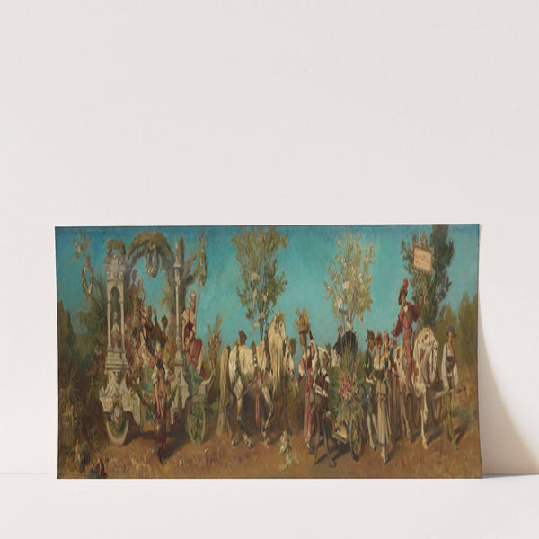 Entwurf zum Festzug 1879 – Der Gartenbau (1879) by Hans Makart