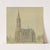 Entwurf zur Dreikönigskirche in Sachsenhausen by Ludwig Hoffstadt