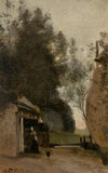 Environs d’Amsterdam, petite ferme des bords de l’Amstel (1854)