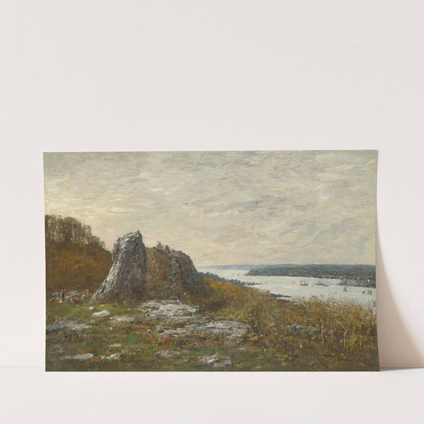Environs de Brest, embouchure de l’Élorn (1873) by Eugène Boudin