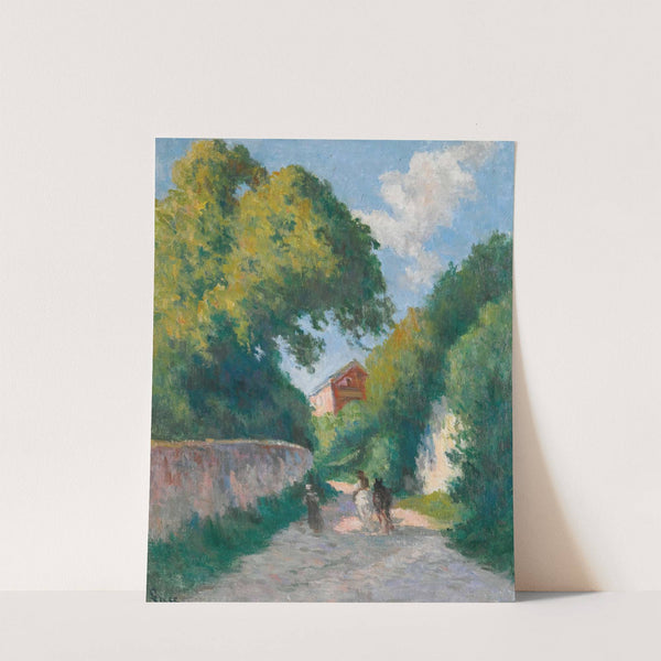 Environs De Rolleboise, Le Retour À La Ferme (circa 1920) by Maximilien Luce