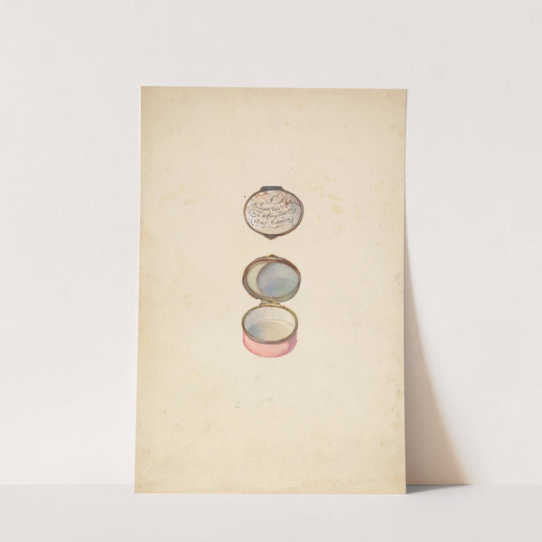 Epaulette Box by Cornelius Frazier