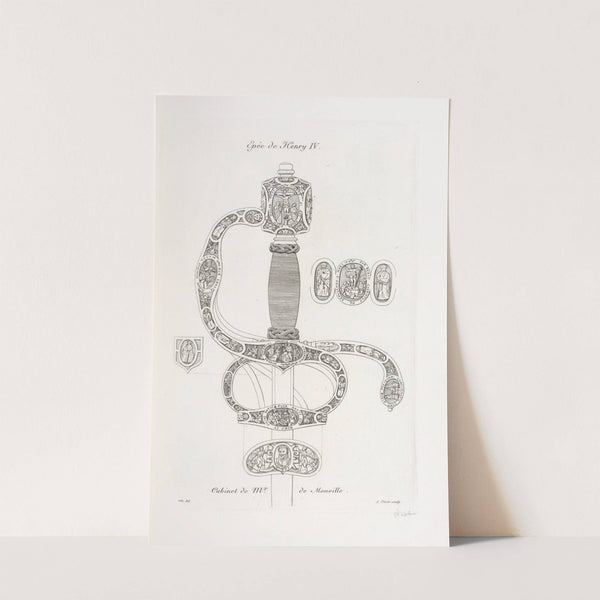 Épée de Henry IV. by Nicolas Xavier Willemin