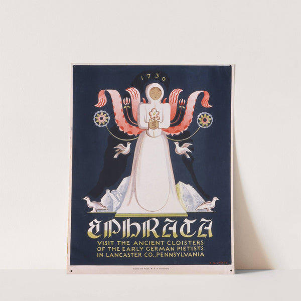 Ephrata Visit the ancient cloisters of the early German pietists in Lancaster Co., Pennsylvania by Katherine Milhous