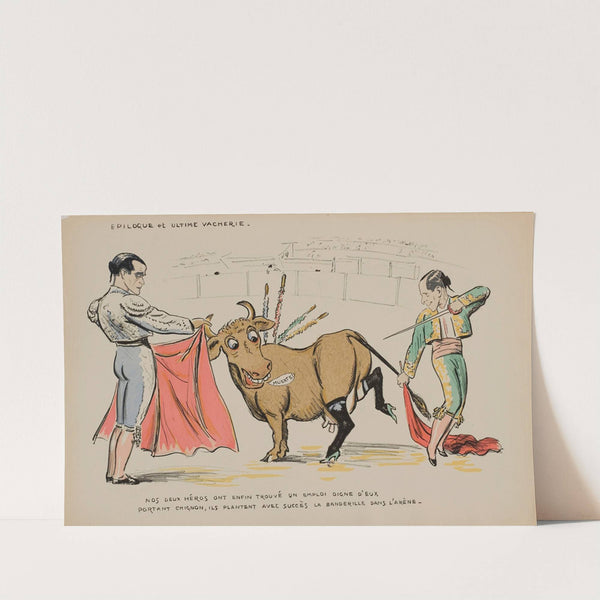 Epilogue et ultime vacherie (1924) by Georges Goursat (Sem)