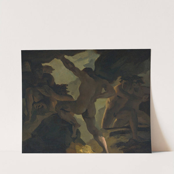 Épisode De La Guerre Des Titans by Théodore Géricault