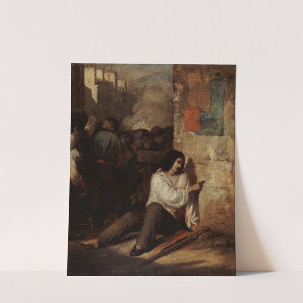 Épisode de la révolution de 1848 by Antoine Johannot