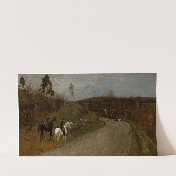 Episode from the 1863 insurrection (1880) by Antoni Piotrowski