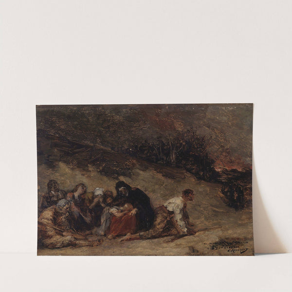 Episode uit de Boerenkrijg by Constantin Meunier