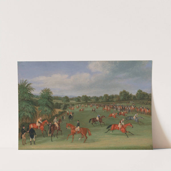 Epsom Races; Preparing to Start by James Pollard