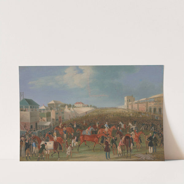 Epsom Races; The Race Over by James Pollard