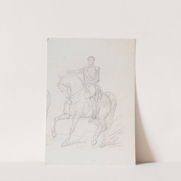 Equestrial Portrait by Nicaise De Keyser