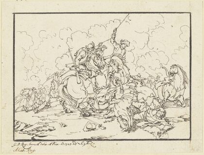Equestrian combat