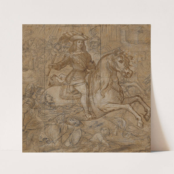 Equestrian Portrait of Don Juan José of Austria (1660–1680) by José Ximénez Donoso