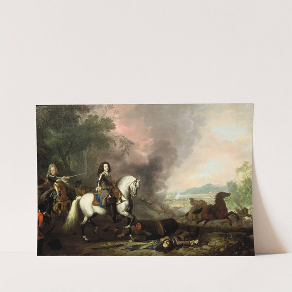 Equestrian Portrait of Hendrik Casimir II (1657-1696) by Jan van Huchtenburg