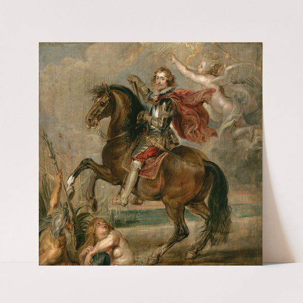 Equestrian Portrait of the Duke of Buckingham (1625) by Peter Paul Rubens