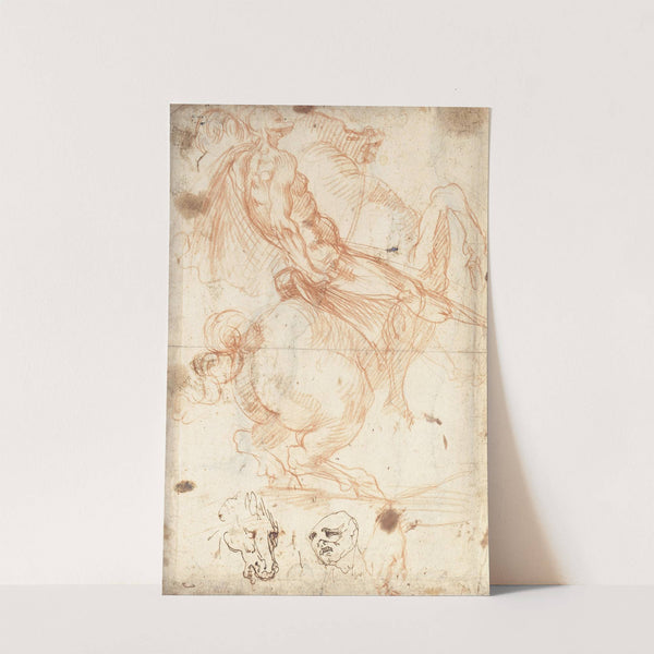 Equestrian Study by Giuseppe Cesari