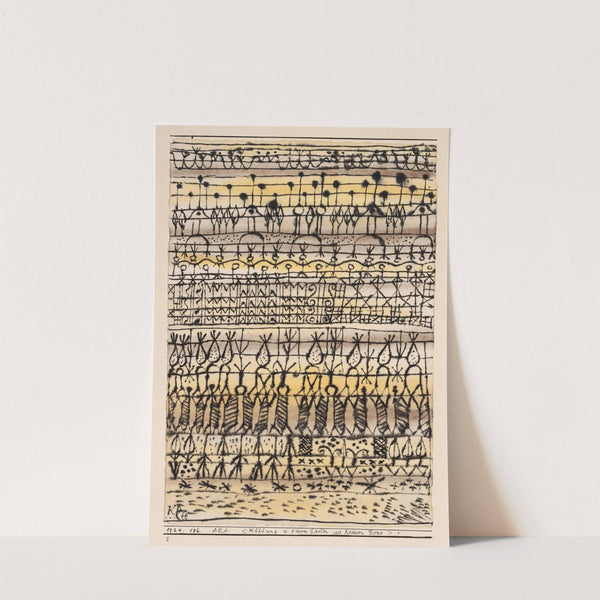 ERA. 'Cooling in a Garden of the Torrid Zone' by Paul Klee