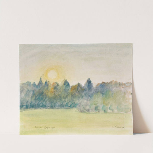 Eragny (1890) by Camille Pissarro