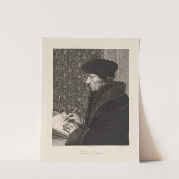 Erasmus (Didier Erasme) (1863) by Félix Bracquemond