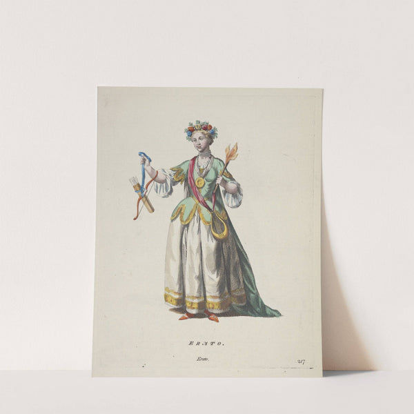 Erato (1757-1772) by Charles Grignion