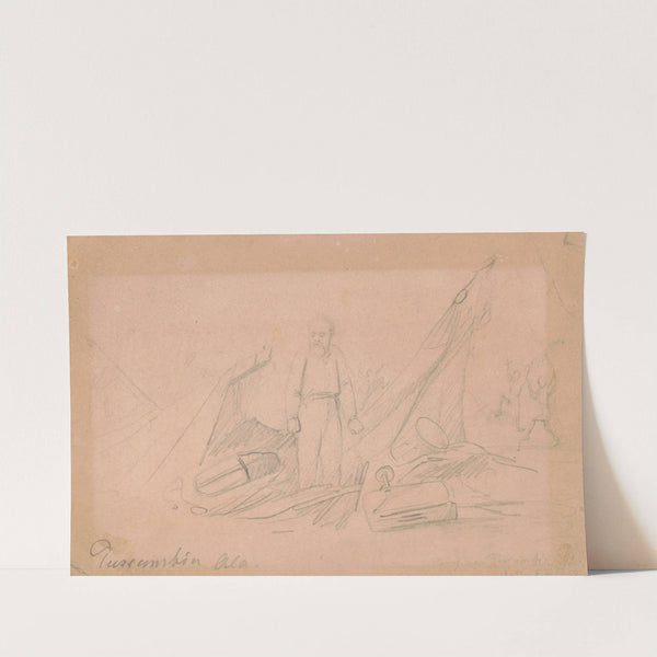 Erdelmeyer in trouble, Camp King, Tuscumbia, Ala. by Adolph Metzner