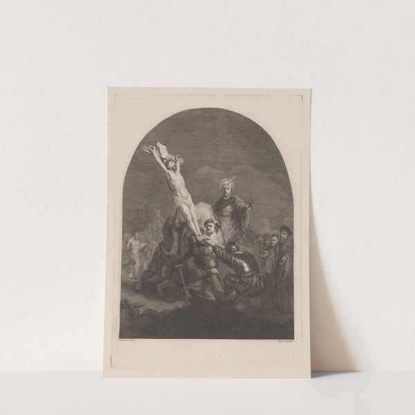 Erection of the Cross by Carl Ernst Christoph Hess