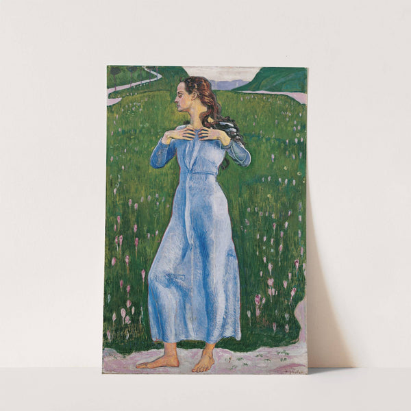 Ergriffenheit (1900) by Ferdinand Hodler